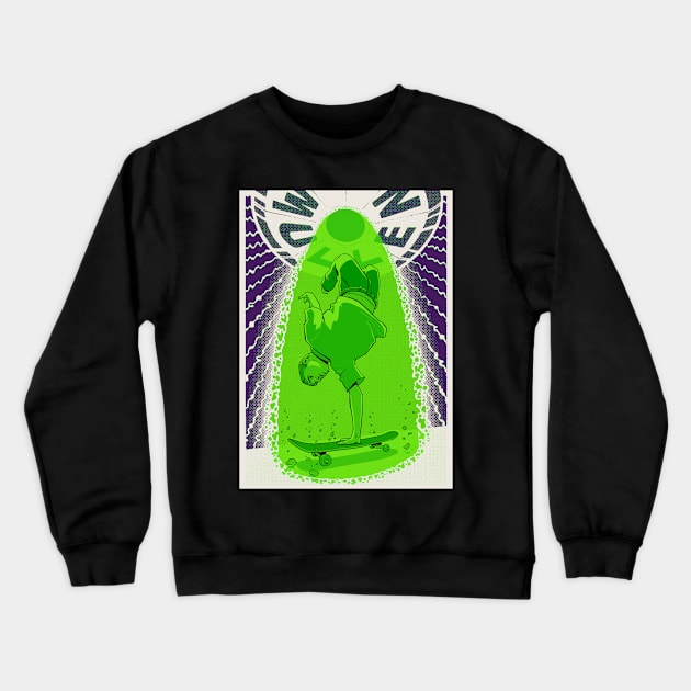 The Mullen Abduction Crewneck Sweatshirt by Dark Boogie